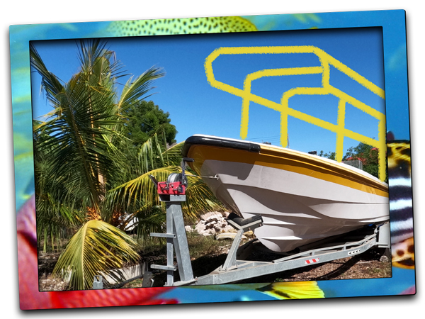 Pemba, Fun Divers Zanzibar, new speedboat under construction